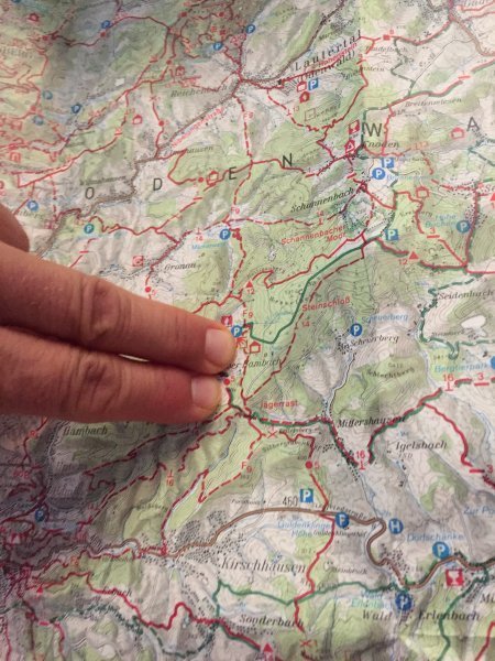 Karte, Wanderkarte, Ausmessen, Planen, Megamarsch-Training